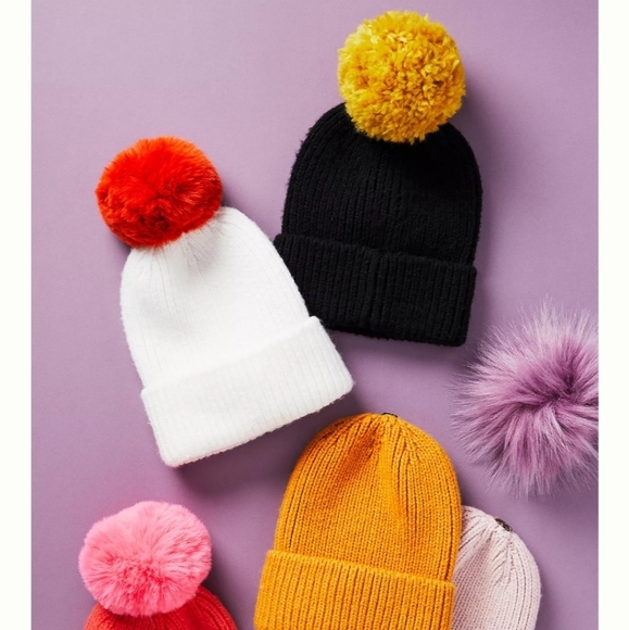 Anthropologie Pickapom Beanie Base 